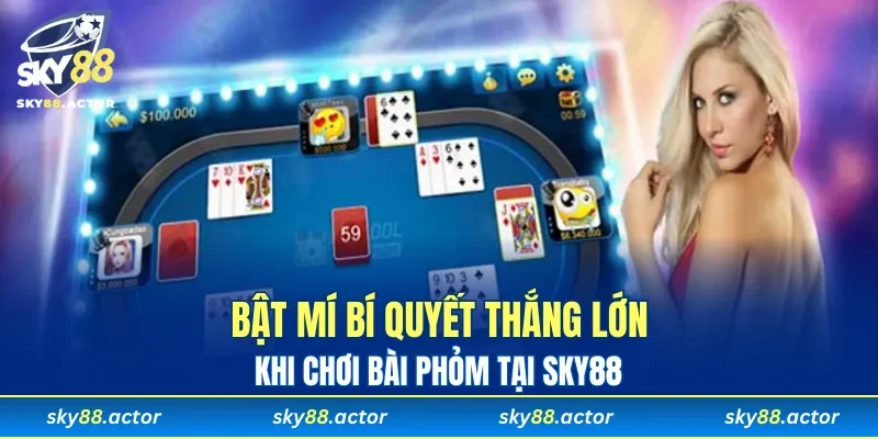 Bí quyết thắng lớn khi tham gia bài Phỏm