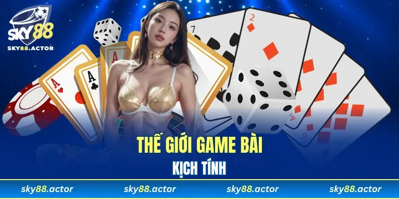 Bước vào thế giới game bài SKY88 đầy thử thách