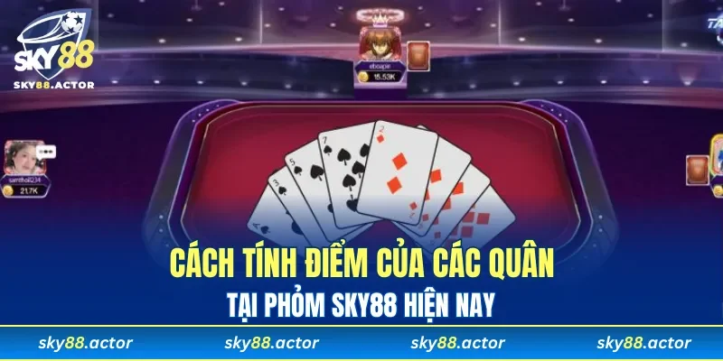 Giá trị điểm của các quân bài