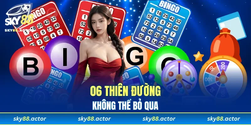 Khám phá 06 thiên đường không thể bỏ qua tại đây